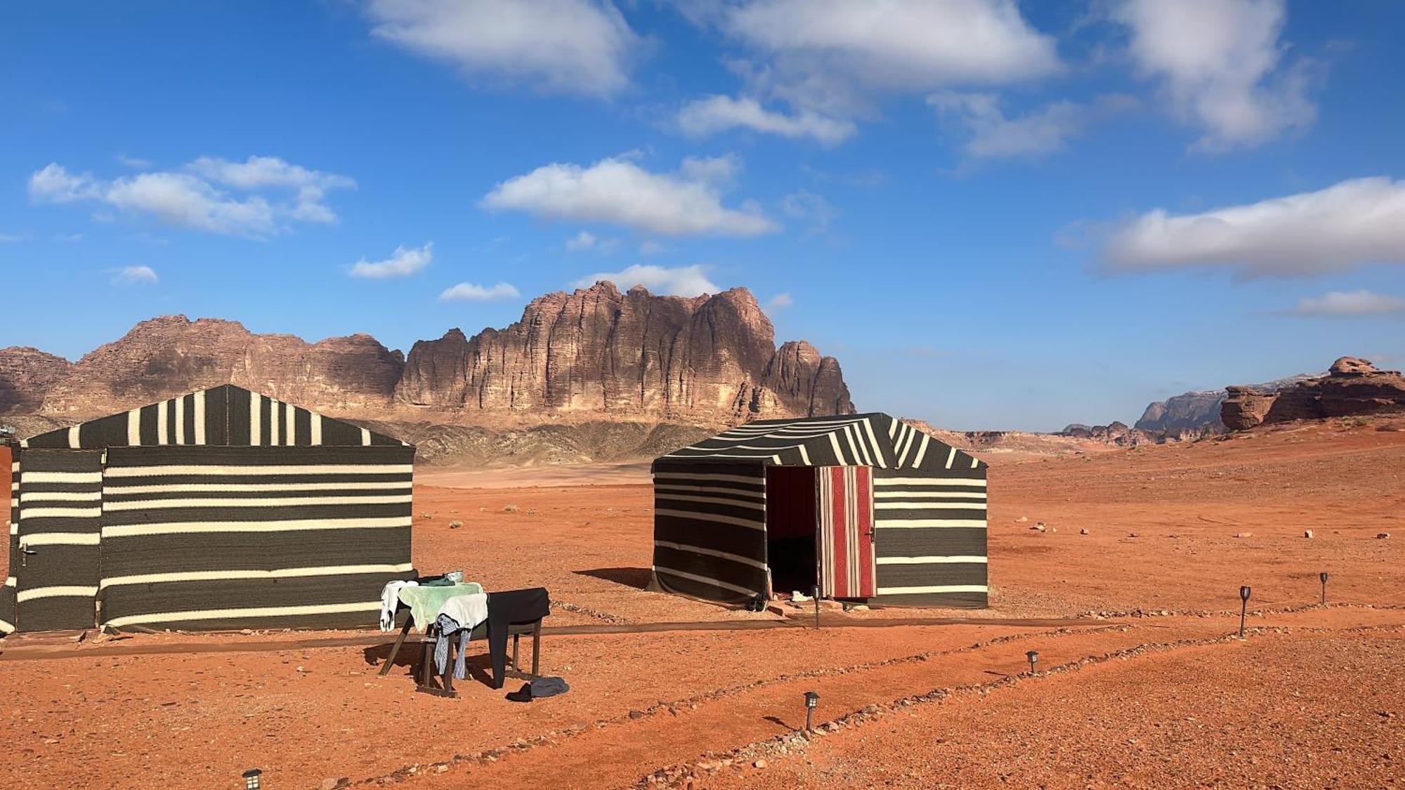 Wadirum Sunset Camp Hotell Wadi Rum Exteriör bild