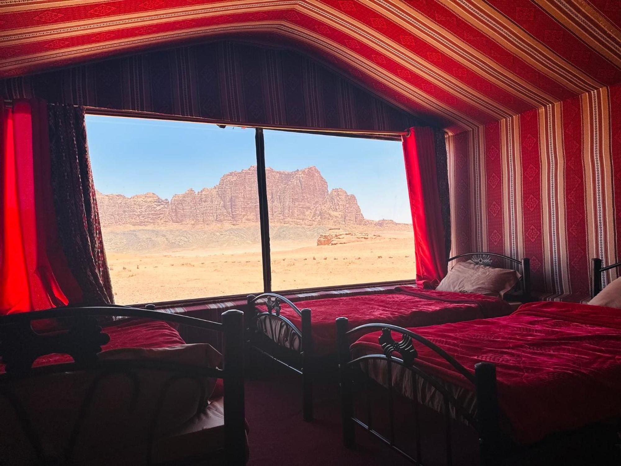 Wadirum Sunset Camp Hotell Wadi Rum Exteriör bild